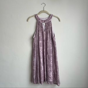 Francesca’s Lilac/Purple Embroidered Dress